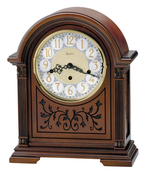 Bulova Collister Traditional Mantel Clock - Fast FREE FedEx Shipping! by Bulova