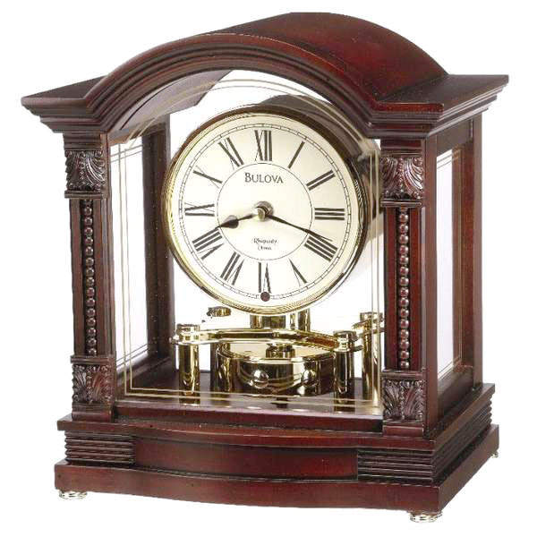 Bulova Bardwell Mantel Clock - Fast FREE FedEx Shipping! by Bulova