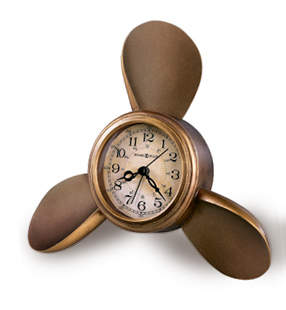 Howard Miller Propeller Alarm Tabletop Clock by Howard Miller