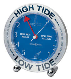 Howard Miller Tide Mate III Tabletop Clock by Howard Miller