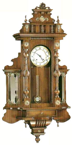 Altobel Antonio French Mirror Wall Clock - FREE Inside Delivery! by Altobel Antonio