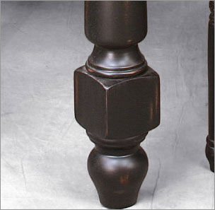 Lifestyle California Jamestown Square/Rect Table base