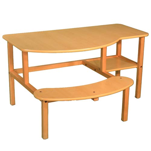 Wild Zoo Grade School Buddy Computer Desk