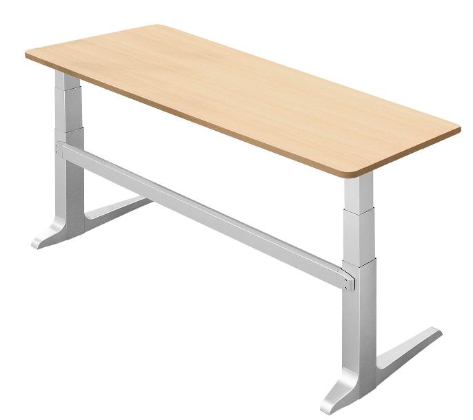 Workrite Sierra Electric Rectangular Workcenter Desk