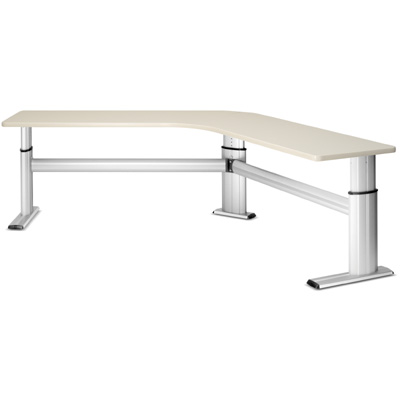 Workrite Sonoma Basic Cockpit Corner Workcenter Desk