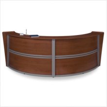 OFM Marque Double Reception Desk - Cherry