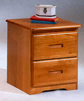 Bernards Furniture Honey Pine 2 Drawer Nightstand Best Price