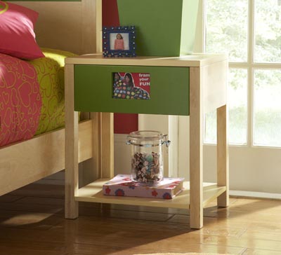 LittleMissMatched Little Miss Matched Artsycraftsy Nightstand - BACK TO SCHOOL SPECIAL! Best Price