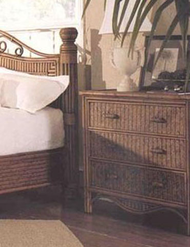 Wicker Bedroom Furniture on Furniture Bedroom Furniture Nightstand 3 Drawer Rattan