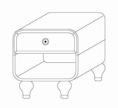 Tulip Brio Nightstand Best Price