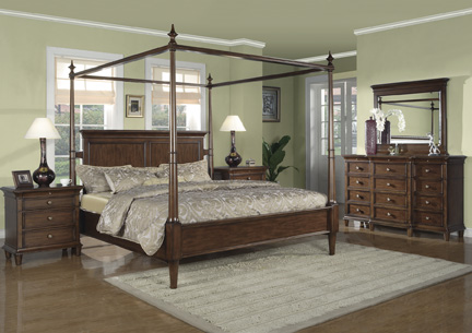 Wynwood Hathaway Nighstand in Grand Manier Cherry Finish Best Price