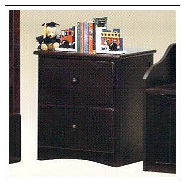 Good Trading 2 Drawer Walnut Nightstand Best Price