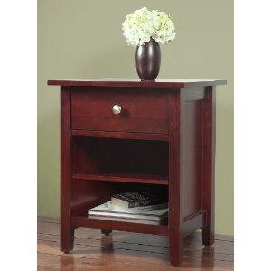 Modus Furniture Newport 1 Drawer Nightstand Cordovan Best Price