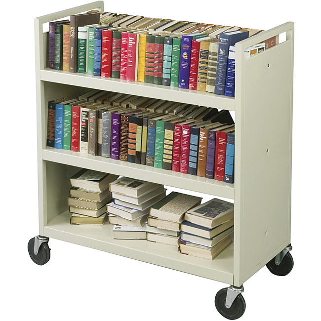 Balt Booktruck Gray Bookcase