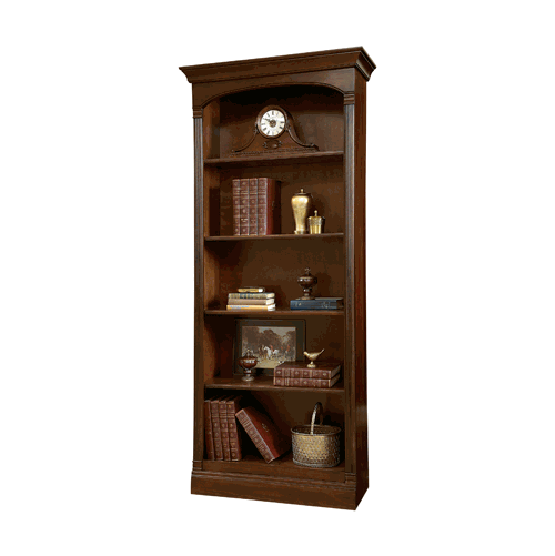 Howard Miller Ty Pennington 8175 inch Alexandria Narrow Bookcase in Newport Cherry
