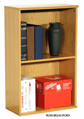 Rush Heirlooms 37.5 Inch Bookcase with Veneer Finish