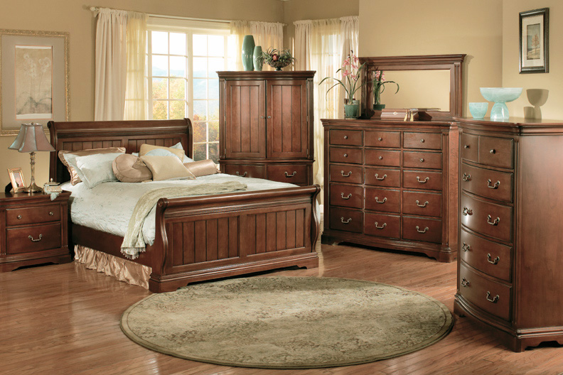 Accent Furniture Greenbriar Sleigh High Chest Best Price