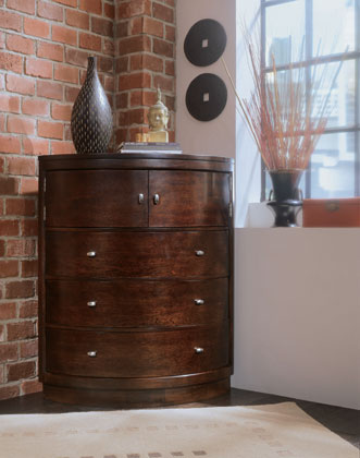 American Drew Tribecca Corner Chest