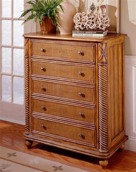 Fairfax Home Furnishings Grandover Five Drawer Chest Best Price