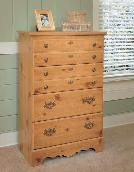 New Visions by Lane Mountain Pine 4-Drawer Chest Best Price