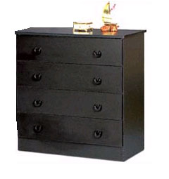 Prepac South Bed 4 Drawer Oak Chest
