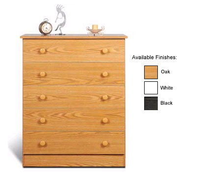 Prepac South Bend 5 Drawer Chest
