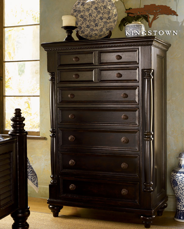 Tommy Bahama Home Kingstown 7 Drawer Stony Point Chest
