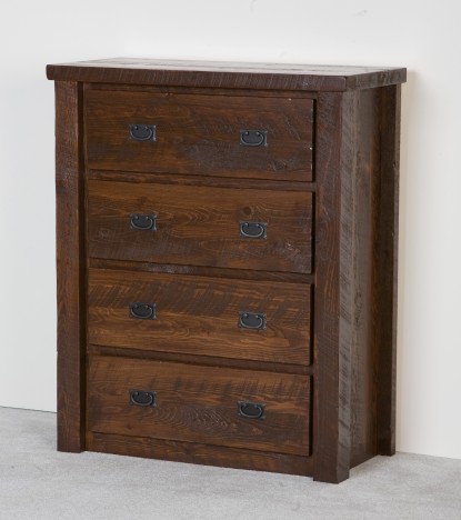 Viking Log Furniture Barnwood 4 Drawer Chest Best Price