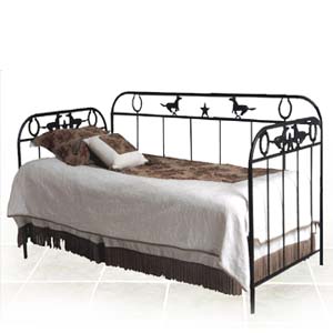 Corsican Daybed with Stars and Horses and Horse Shoes Best Price