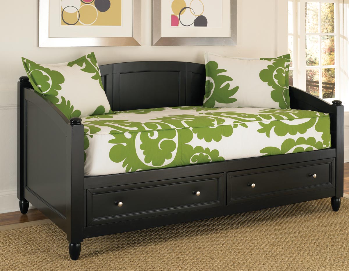 Home Styles Furniture Bedford Black Daybed
