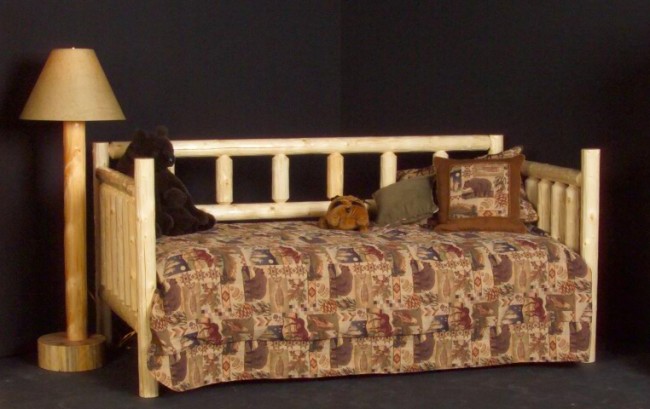 Viking Log Furniture Northwoods Log Twin Day Bed Best Price