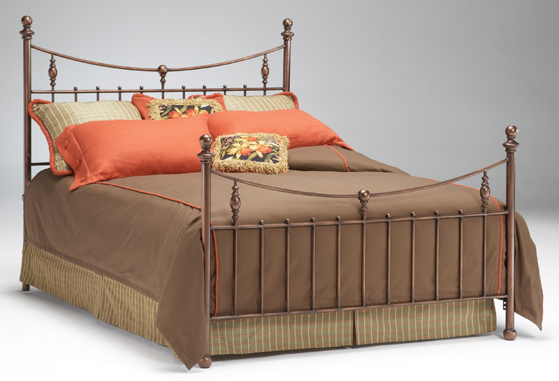 Bernards Furniture Penny Antique Copper Headboard Best Price