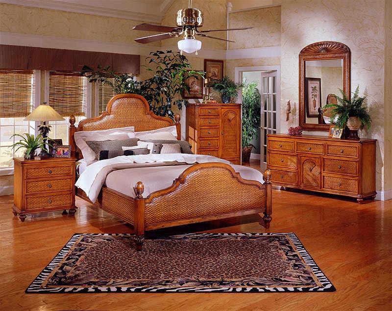 Fairfax Home Furnishings Royal Palm Panel Headboard
