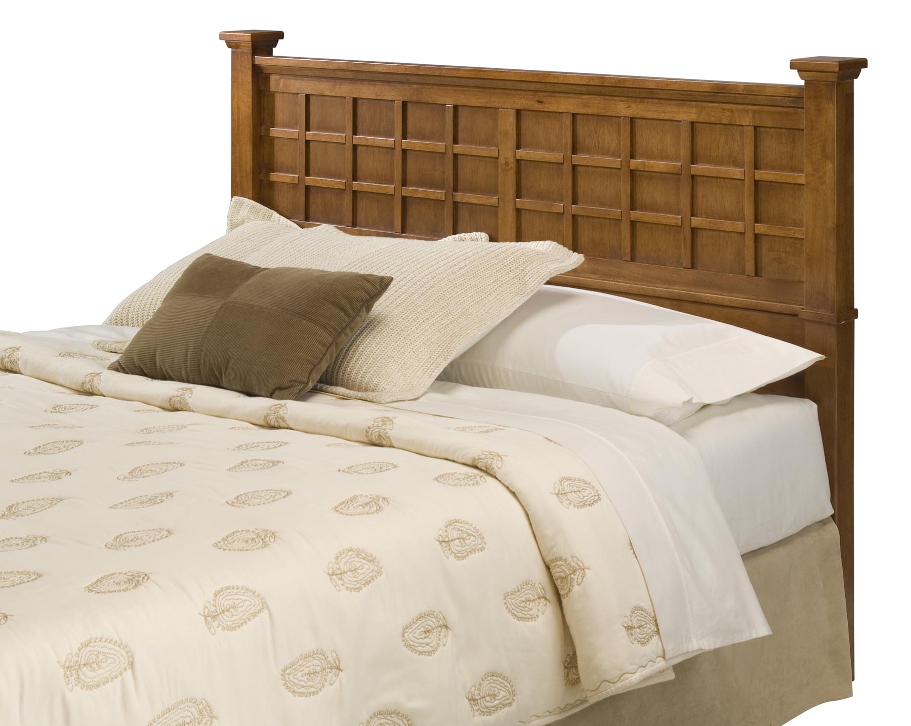 Home Styles Furniture Arts and Crafts Headboard in Cottage Oak Best Price