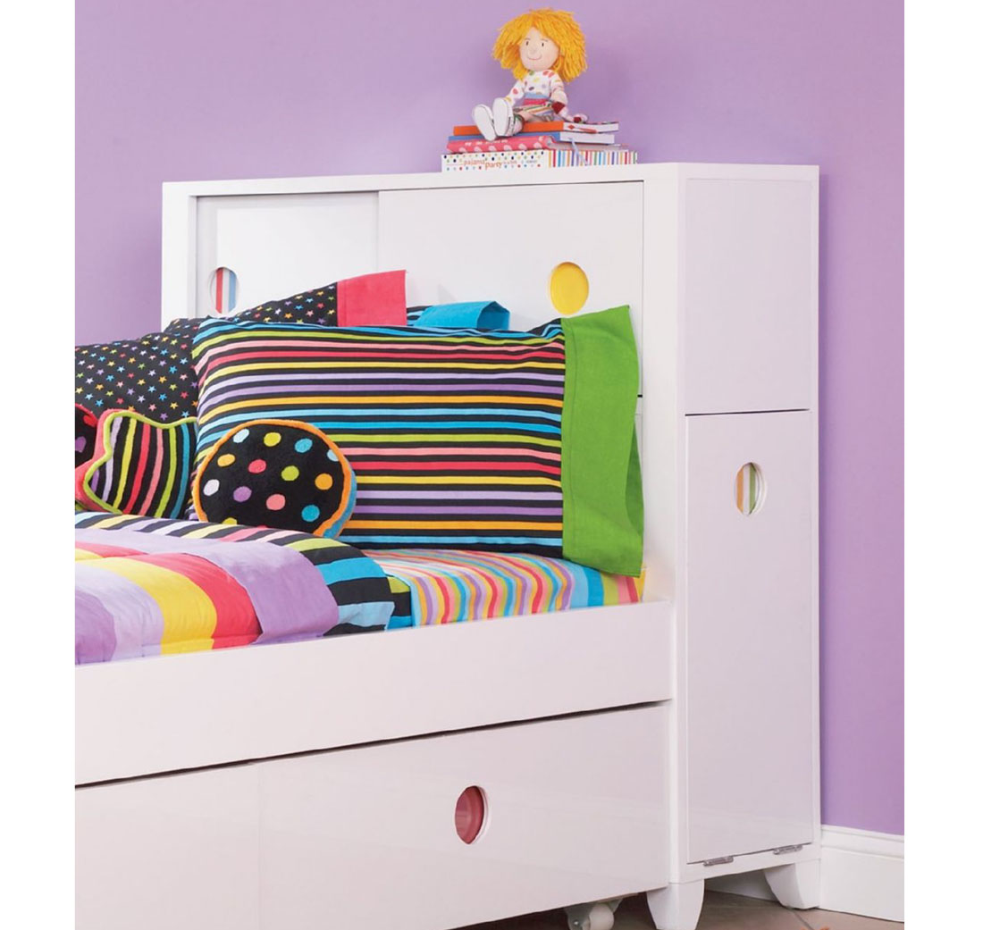 LittleMissMatched Sketchorama Bookcase Headboard - BACK TO SCHOOL SPECIAL! Best Price
