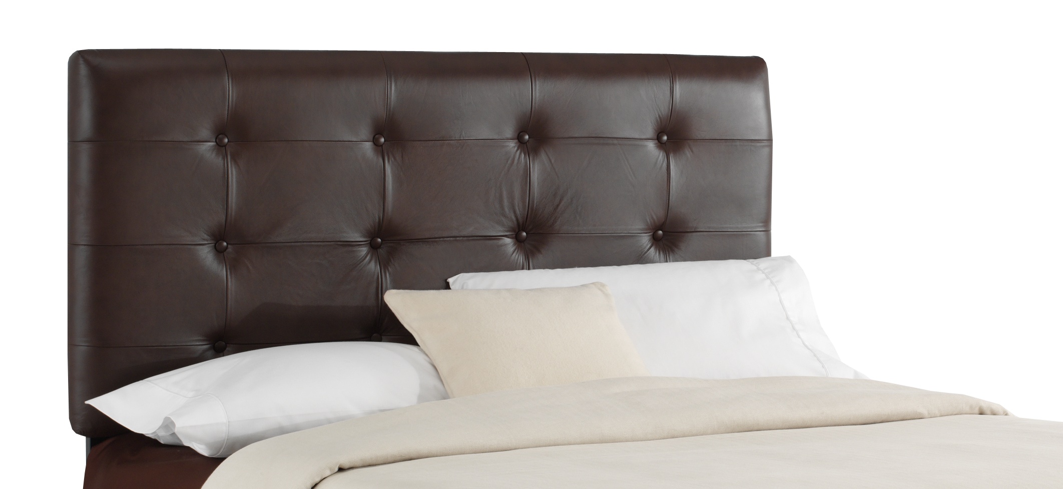 Skyline Furniture Brown Leather Headboard Best Price