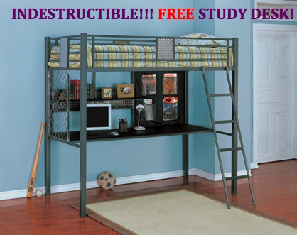Powell Monster Bedroom Twin Loft Bed