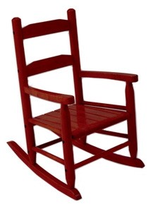 Kidkraft 2 Slat Rocking Chair Cherry