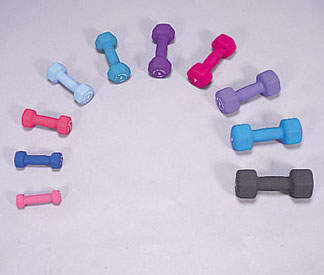 CAP Barbell Neoprene Dumbbell - Fast FREE FedEx Shipping! by CAP Barbell