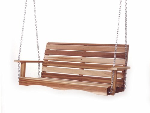 All Things Cedar Western Red Cedar Porch Swing PS48U