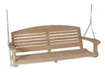 Great American Woodies 4 ft Classic Porch Swing