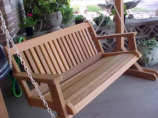 Wood Country 5' Cabbage Hill Porch Swing