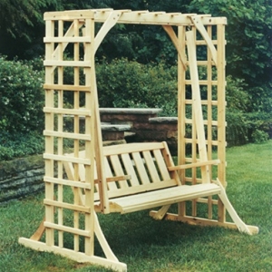 Great American Woodies Arbor Swing Set Porch Swing