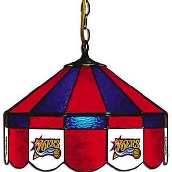 Imperial Philadelphia 76Ers 16" Glass Lamp (55-3022)