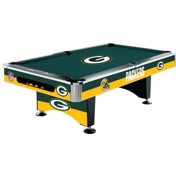 Imperial Green Bay Packers Pool Table