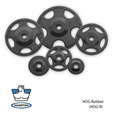 Hampton Fitness Olympic Grip HOG Rubber Plate