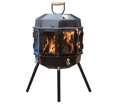 Masterbuilt Grizzly Cub Portable Fireplace and Grill
