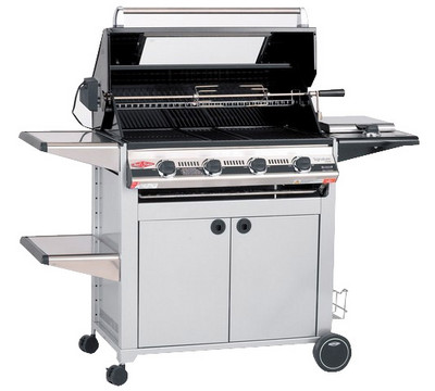 Beefeater S-3000e 4 Burner (Designer Series Cart w/Door Kit) Gas Grill