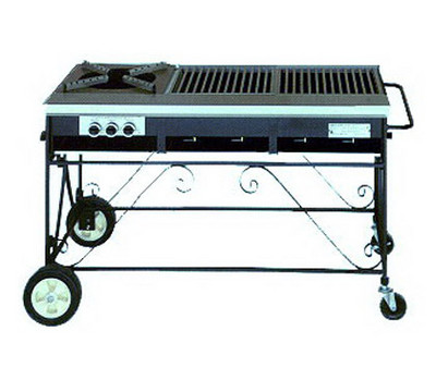 Lazy Man A3CC Country Club Gas Grill with 6 Burners