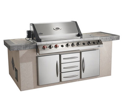 Napoleon BIPF600 Prestige V Built-in Heads Gas Grill